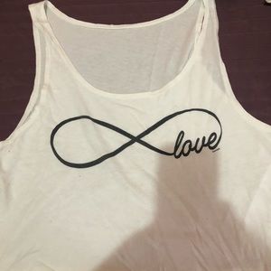 White love forever tank